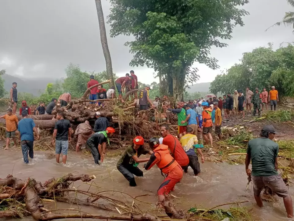 Image Credit Istimewa - Banjir Bandang di Bima.