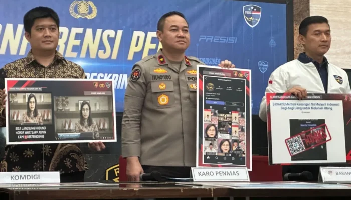 Bareskrim Polri Tangkap Penyebar Deepfake Presiden Prabowo, Raup Rp65 Juta dari Penipuan Online