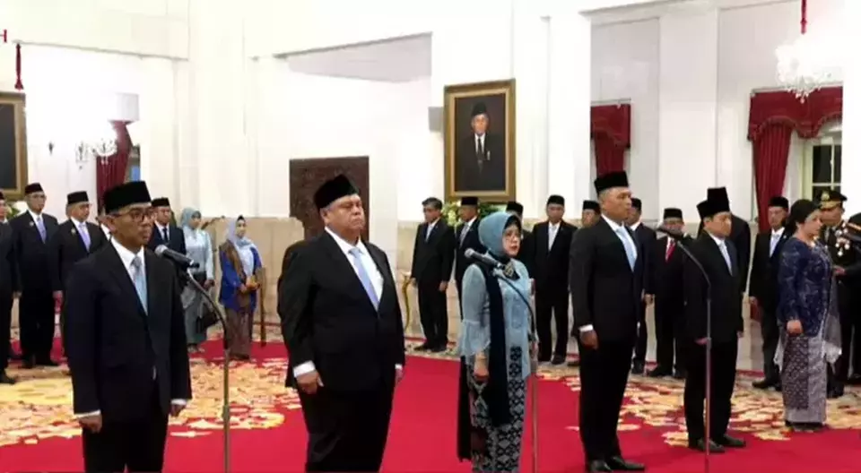 Image Credit Istimewa - Presiden Prabowo Subianto mendiktisaintek Brian Yuliarto dan sejumlah pejabat negara, Rabu, 19 Februari 2025.