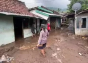 Image Credit Istimewa - Banjir bandang yang dipicu hujan deras mengguyur kawasan pegunungan Argopuro pada Selasa (4/2/25) petang mengakibatkan pemukiman di Situbondo dan Bondowoso terendam.