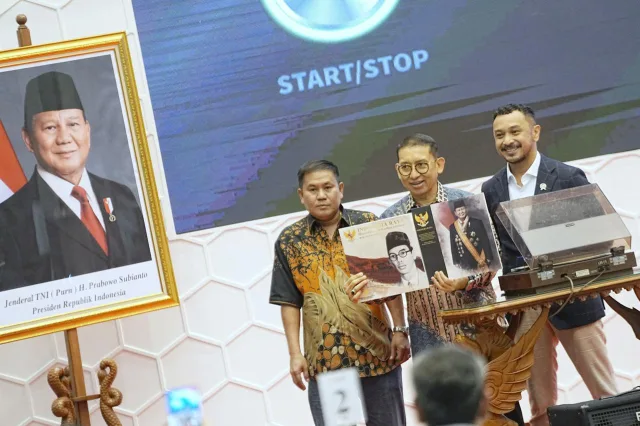 Image Credit Doc Kemenbud - Kementerian Kebudayaan Republik Indonesia (RI) menggelar peringatan Hari Musik Nasional 2025 di Plaza Insan Berprestasi