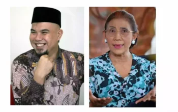 Image Credit Istimewa/Google - Susi Pudjiastuti (kanan) mengkritik ide Ahmad Dhani soal naturalisasi pemain Timnas Indonesia.