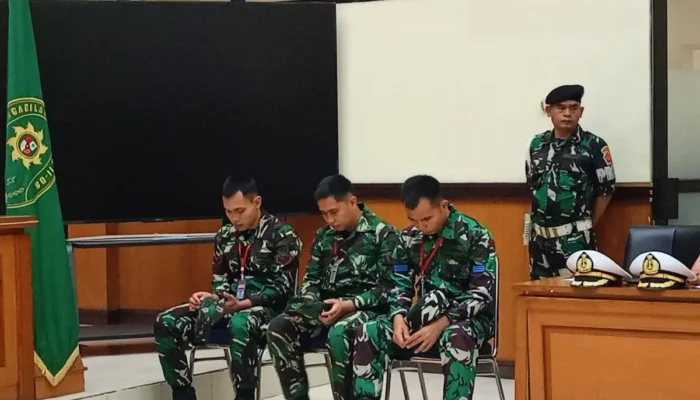 Pengadilan Militer Tuntut Anggota TNI AL Bayar Restitusi dalam Kasus Penembakan Bos Rental Mobil