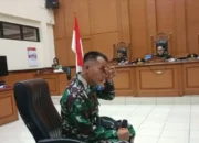 Terdakwa Anggota TNI AL Menangis dan Menyesali Penembakan Bos Rental Mobil