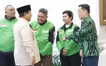 Image Credit Istimewa/Youtube/SS - Presiden Prabowo Subianto mengumumkan tentang adanya bonus atau THR untuk ojek online di Istana Negara, Senin, 10 Maret 2025.