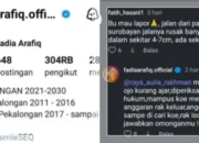 Image Credit Instagram/@fadiaarafiq.official - Akun Instagram resmi Bupati Pekalongan, Fadia Arafia.