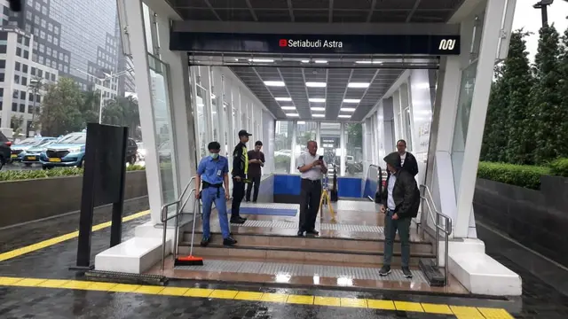 Stasiun MRT Setiabudi (X/@mrtjakarta)