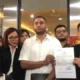 Rayen Pono didampingi kuasa hukumnya mendatangi Bareskrim Mabes Polri, Rabu (23/4/2025).(Istimewa)