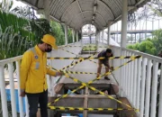 Pencurian Pelat Logam JPO Daan Mogot Membahayakan Pejalan Kaki