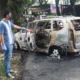 Tiga Mobil Polisi Dirusak dan Dibakar Massa Usai Penangkapan Ketua Ormas di Depok