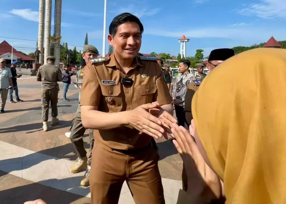 Image Credit Andrian Supendi/Beritasatu - Bupati Indramayu Lucky Hakim.
