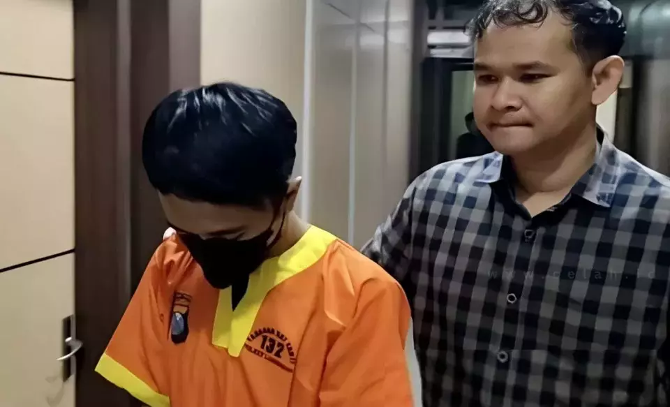 Suami jual istri ABA di Mapolres Lamongan. (Istimewa)