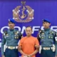 Image Credit Istimewa - Tersangka oknum TNI AL Kelasi Satu Jumran (tengah) dihadirkan saat penyerahan tersangka dan alat bukti serta konferensi pers terkait pembunuhan wartawati, di Mako Pangkalan TNI Angkatan Laut (Lanal) Banjarmasin, Kalimantan Selatan, Selasa 8 April 2025.