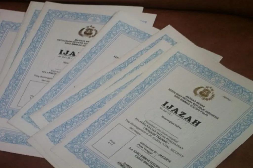 Ilustrasi ijazah. (Doc MI)