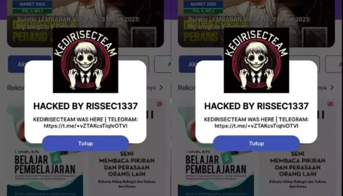 Aplikasi iPusnas Diretas, Muncul Pesan Politik Tajam: “Indonesia dalam Kegelapan”