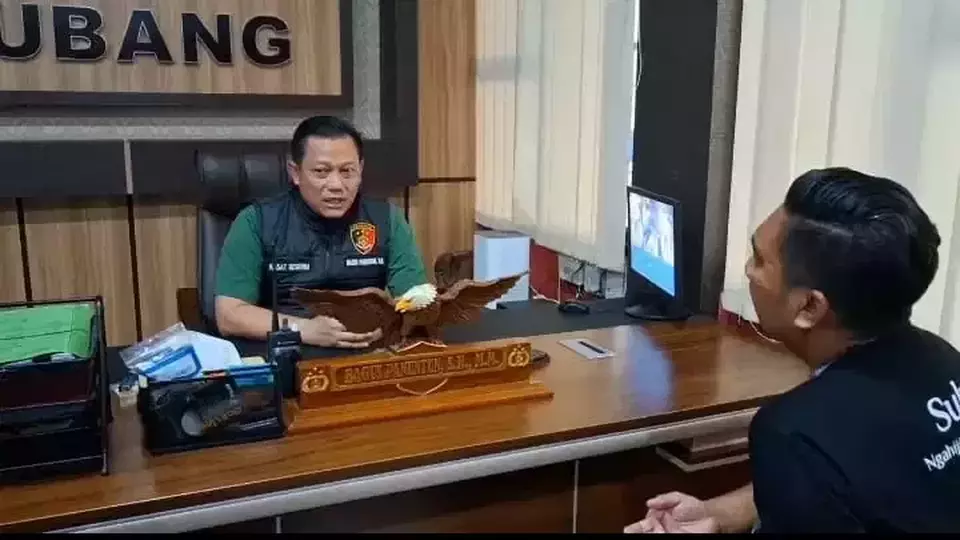 Polres Subang, Jawa Barat menegaskan bahwa aksi premanisme yang menyusup dalam proses pembangunan pabrik BYD sudah ditangani dengan serius, Jumat 2 Mei 2025. (Beritasatu/Elan Suherlan)