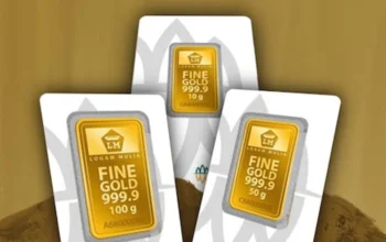 Harga Emas ANTAM Hari Ini Naik, Tembus Rp1.891.000 per Gram.(Logammulia)