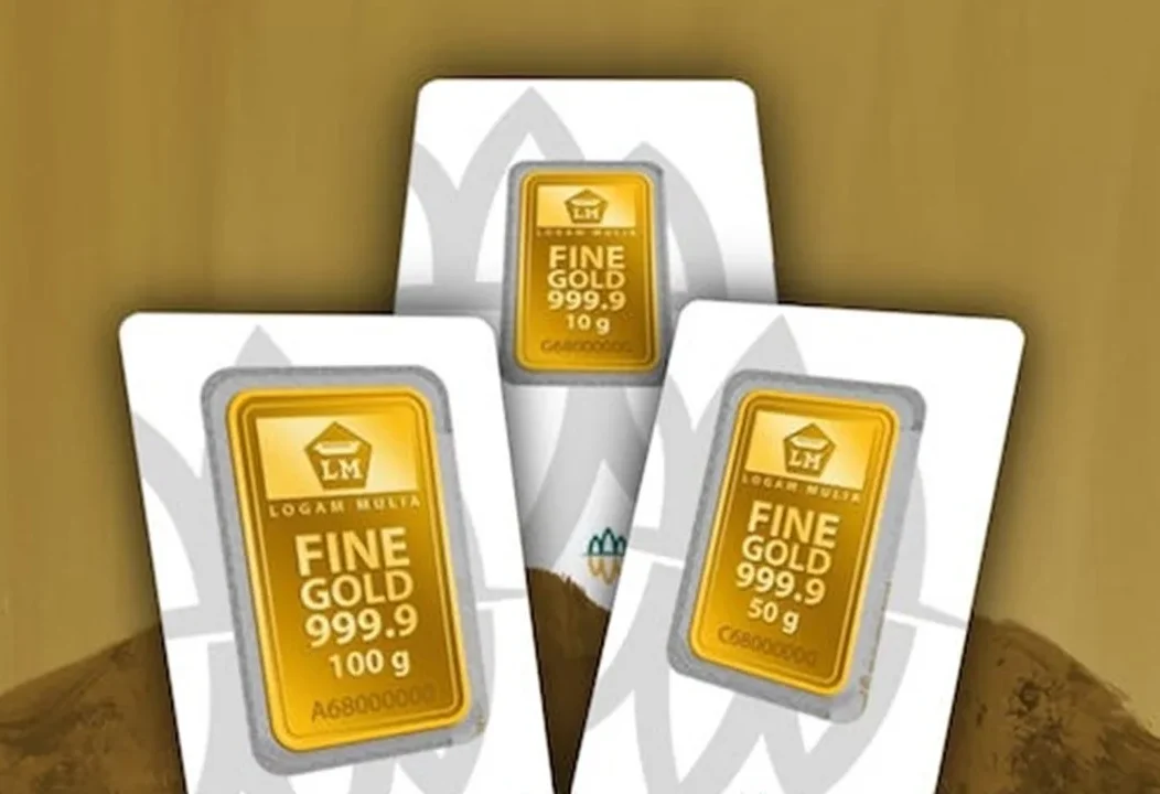 Harga Emas ANTAM Hari Ini Naik, Tembus Rp1.891.000 per Gram.(Logammulia)