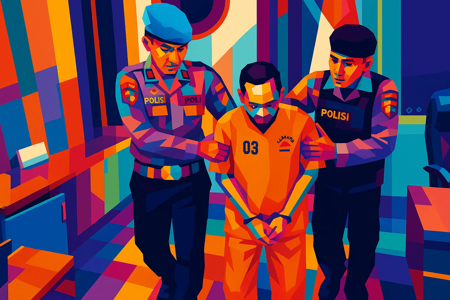 Ilustrasi.Paiman (46) ditangkap polisi karena menganiaya ayah kandungnya Tarsono (65) hingga tewas di Kampung Jolontro, Kelurahan Sambek, Kabupaten Wonosobo, Jawa Tengah.(Indonesiaupdates.com)