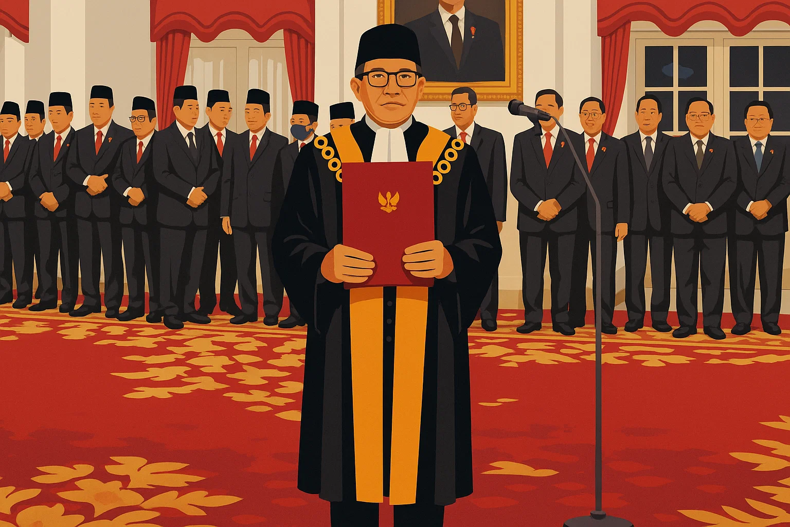 Ketua Mahkamah Agung (MA) Sunarto menekankan pentingnya integritas bagi terciptanya peradilan berkualitas dan keadilan di Indonesia.(Indonesiaupdates.com)