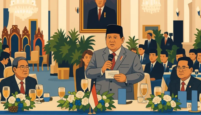 Prabowo Jamu PM China Li Qiang dengan Hidangan Nusantara dan Budaya di Istana Negara