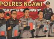 Polres Ngawi Bongkar Sindikat Perdagangan Bayi Bermodus Adopsi Ilegal
