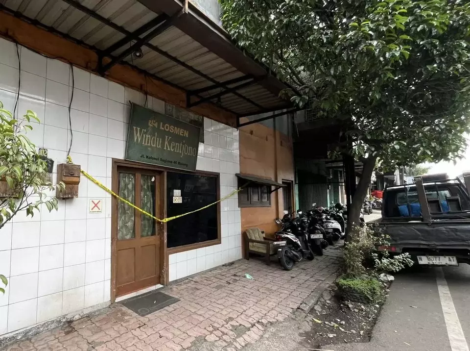 Losemen Windu Kentjono, Kecamatan Sukun, Kota Malang yang menajadi tempat kejadian perkara penemuan mayat wanita. (Beritasatu/Putu Ayu Pratama Sugiyo)