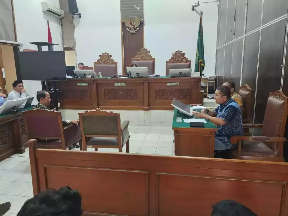 Purnawirawan Ramli Sembiring mengajukan gugatan praperadilan setelah tidak terima dijadikan tersangka. (Beritasatu/Roy Adriansyah)