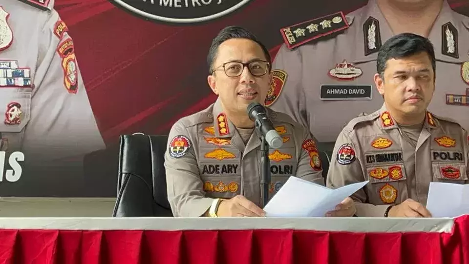 Kabid Humas Polda Metro Jaya, Kombes Pol Ade Ary Syam Indradi.
