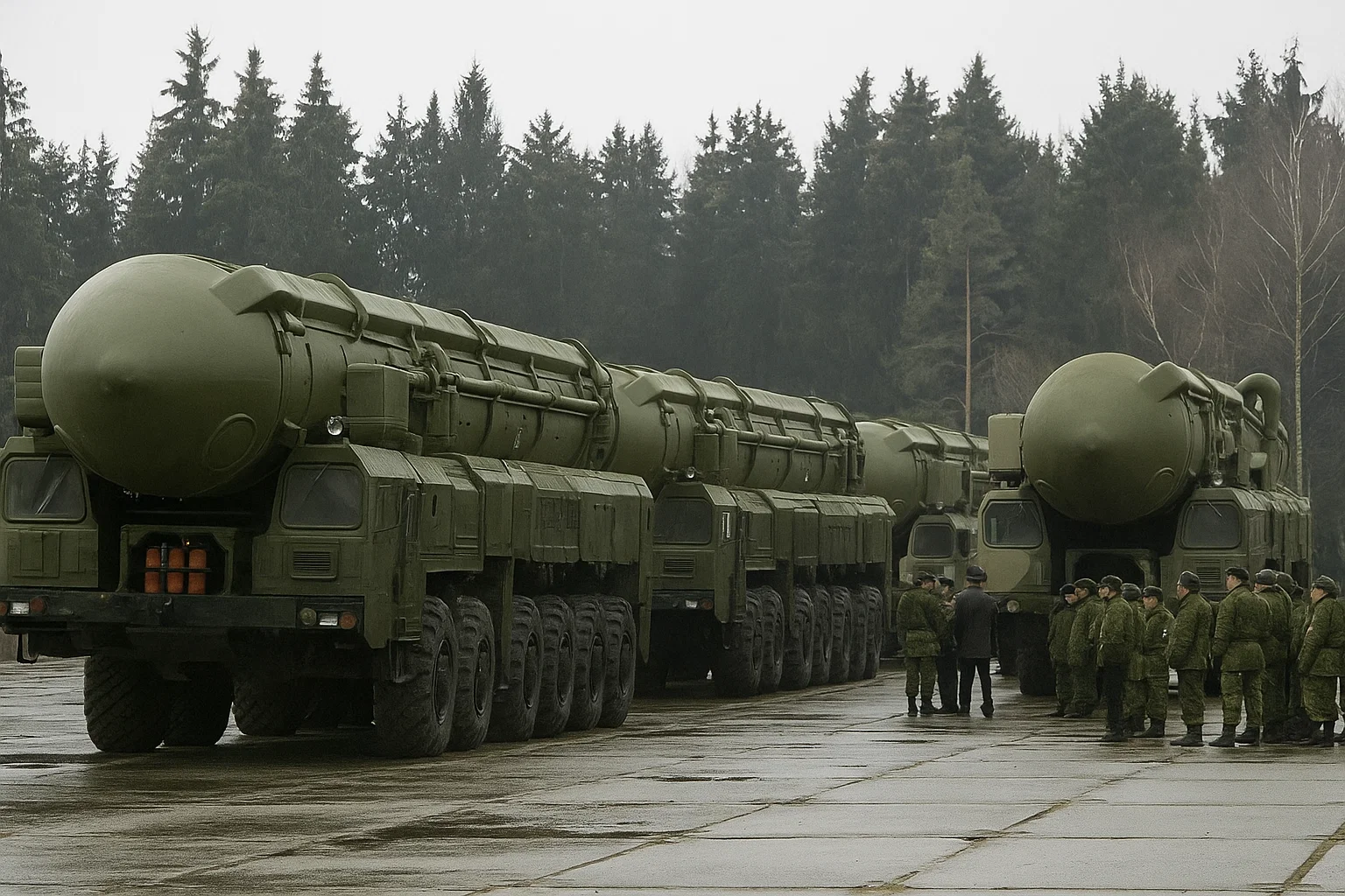 Rudal berhulu ledak nuklir milik Rusia.