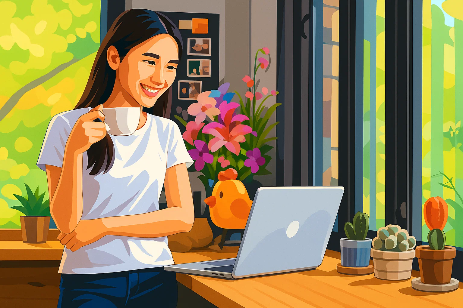 Ilustrasi - Tips Sukses Menjadi Pekerja Rumahan.