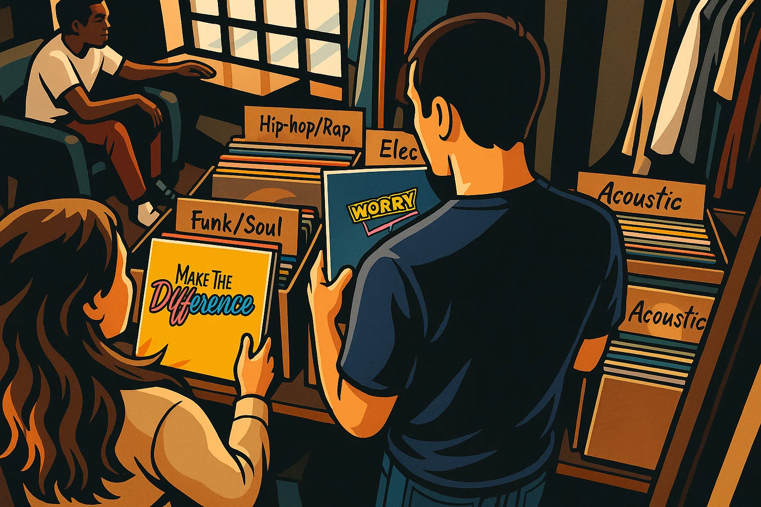 Ilustrasi - Tips Decal Vinyl dan Signage Kustom Secara Online.