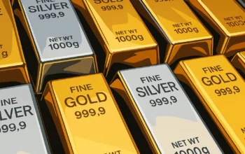 Harga Emas Turun 1% Usai Data Ketenagakerjaan AS Kuat, Perak Sentuh Rekor Tertinggi Sejak 2012