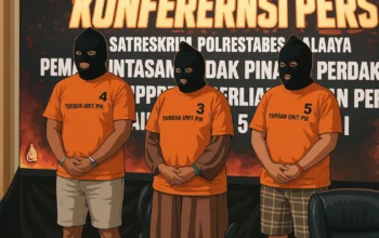 Ilustrasi - Polrestabes Surabaya membongkar sindikat TPPO yang menyekap korban sebelum dikirim ilegal ke Malaysia, Minggu 8 Juni 2025.