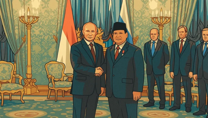 Presiden Prabowo Bertemu Vladimir Putin di Rusia, Bahas Isu Global dan Ekonomi Internasional