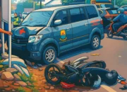 Ilustrasi - Kecelakaan maut terjadi di Jl Raya Jenderal Sudirman (Penggung), Kota Cirebon, Kamis (19/6/2025).