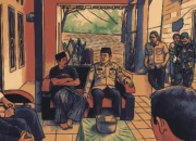 Ilustrasi - Kapolres Cirebon Kota AKBP Eko Iskandar melayat ke rumah duka warga yang meninggal karena tertimbun longsor tambang ilegal, Jumat 20 Juni 2025.