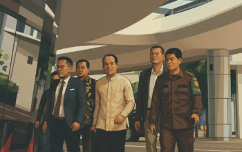 Ilustrasi - Mantan Mendikbud Ristek Nadiem Makarim memenuhi panggilan pemeriksaan Kejaksaan Agung, Senin (23/6/2025).
