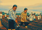 Ilustrasi - Wakil Presiden Gibran Rakabuming Raka dan Menteri Pertanian Andi Amran Sulaiman menghadiri penananam tebu di Banyuwangi, Senin (23/6/2025).