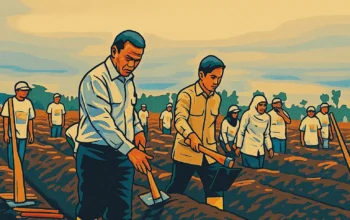 Ilustrasi - Wakil Presiden Gibran Rakabuming Raka dan Menteri Pertanian Andi Amran Sulaiman menghadiri penananam tebu di Banyuwangi, Senin (23/6/2025).