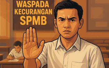 Ilustrasi - Waspada Kecurangan SPMB.