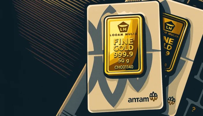 Harga Emas Antam Anjlok Rp 17.000, Kini di Level Rp 1,907 Juta per Gram