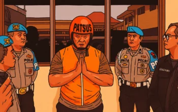 Ilustrasi - Aiptu RH, polisi yang pungli pengendara wanita Rp 100.000 menyampaikan permemintaan maaf di Mapolrestabes Medan, Kamis 26 Juni 2025.