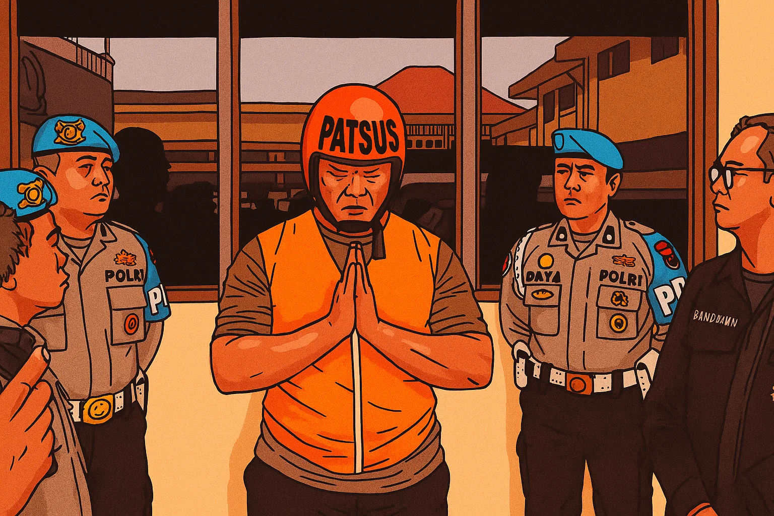 Ilustrasi - Aiptu RH, polisi yang pungli pengendara wanita Rp 100.000 menyampaikan permemintaan maaf di Mapolrestabes Medan, Kamis 26 Juni 2025.
