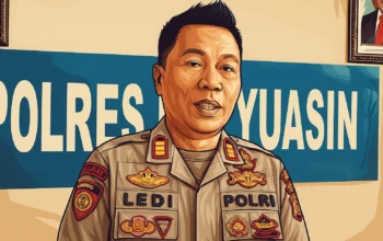 Ilustrasi - Kapolsek Rambutan, AKP Ledi.
