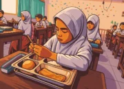 Ilustrasi - program makan bergizi gratis (MBG).