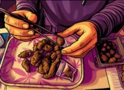 Ilustrasi - Seorang staf menyiapkan kuncup bunga mariyuana untuk seorang pelanggan di sebuah toko ganja setelah Thailand mulai melarang penjualan ganja kepada mereka yang tidak memiliki resep, di Bangkok, Jumat, 27 Juni 2025.