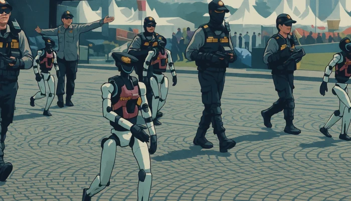 Polri Perkenalkan Robot dan Robodog Jelang HUT ke-79 Bhayangkara: Strategi Modernisasi 2025–2045 Dimulai