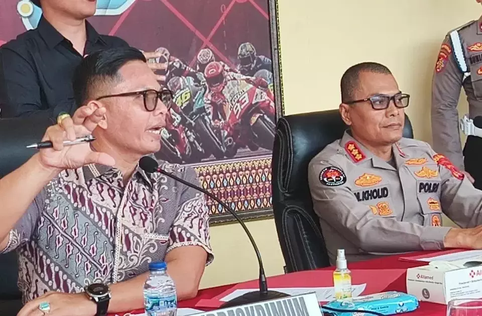 Direktur Direktorat Reserse Kriminal Umum (Ditreskrimum) Polda NTB, Kombes Pol Syarif Hidayat.