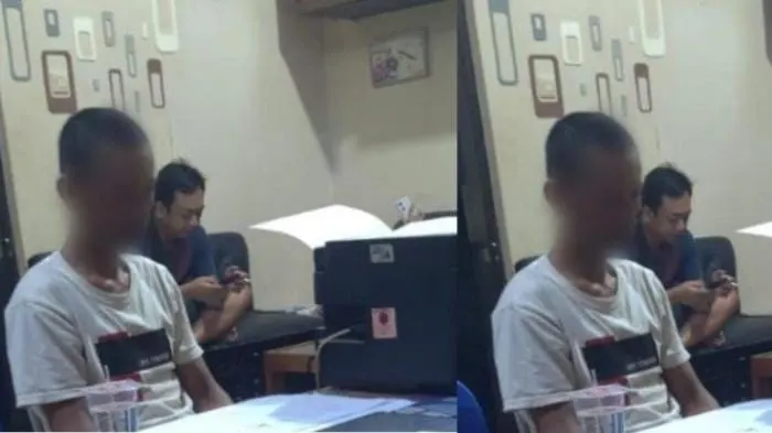 Kelabui Petugas Hotel, Pria di Wonogiri Curi 5 TV dari 5 Kamar Sekaligus.(Ist)